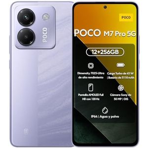 Xiaomi - Poco M7 Pro - Smartphone - Paars - 12 + 256 GB - AMOLED 120 Hz