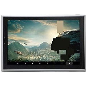 Draagbare dvd-speler voor videospelers op hoofdsteunen in auto's 10 Inch Hoofdsteun Auto Monitor Multifunctionele Tablet Touch Screen 1080P Voertuig Video Player Link HDMI Auto TV met HD-roterend sche