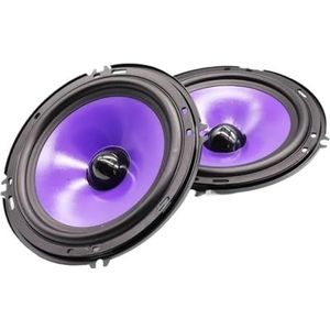 Tweeter auto Tweeters voor auto 2 stuks 6,5 inch 90W full-range frequentie auto-audioluidsprekers, zware middentonen, ultradunne gemodificeerde luidsprekers(6.5 Inch 90W)