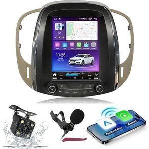 Android 14 Autoradio Navi voor B-uick Lacrosse (2009-2012) 9.7 ""Verticale scherm multimediaspeler met draadloze carplay GPS-navigatie Bluetooth 5.0 HIFI FM-radio 5G-WiFi SWC,M300s