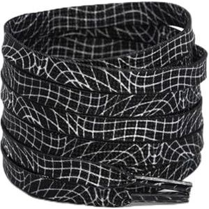 MOVDARL 3 paar 120/140/160CM Unisex Schoenen Kant 0.8Cm Luipaard Klassieke Dierenprint Luipaard Zebra Tijger Print Platte Canvas Sneakers Schoenveters (Stijl 11,160 cm)