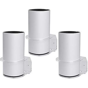 BECEMURU Muurbevestiging Standhouder Stabiliteit Acryl Muurbevestiging Beschermende Router Guard voor TP-Link Wifi Deco M4/P9/S4/S7/E4 Hele Thuis Mesh Wi-Fi-systeem (3 Pack)