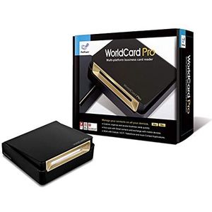 Penpower - WorldCard Pro - Visitekaartjelezer - Zwart - USB