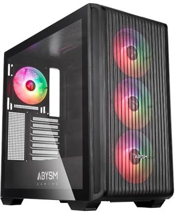 Abysm Gaming Behuizing Danube KAMP BX202 Black