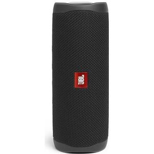 JBL Flip 5 draagbare Bluetooth-luidspreker met oplaadbare batterij, waterdicht, compatibel met PartyBoost, zwart