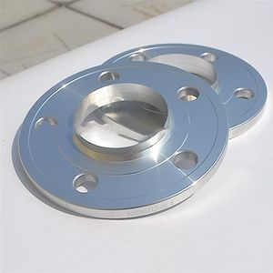 Wiel Spoorverbreders 2 Stuks 10MM PCD 5x112-66.6 Gesmede Legering Autoband Flens Wielnaaf Spacer Voor Mercedes Voor Benz 190 W124 Voor C-Klasse Geen Wielmoeren Spoorverbreders