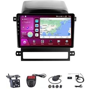 Android Double Din Car Stereo 9 Inch Touchscreen Autoradio Autotoebehoren Multimedia Stuurwielbediening met Navigatie Plug And Play Voor Chevrolet Captiva I 1 2008-2012(M100S WIFI 1G+16G)