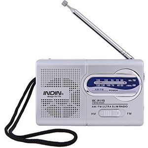 Szaerfa Kleine Draagbare Radio am FM met Antenne om Emergency Senior met Aangedreven Batterij Aangedreven