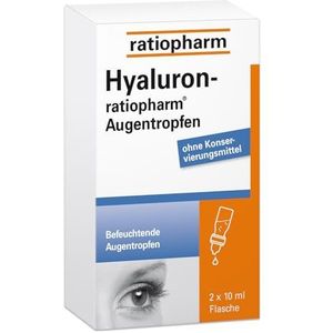 Hyaluron-ratiopharm Augentropfen, 20 ml Oplossing