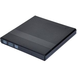 Computer Dvd-speler Usb Externe Harde Schijf Doos Optisch Station Dvd-brander Mobiele Optische Drive Heldere Beeldkwaliteit Stabiele Audio(Leather version)