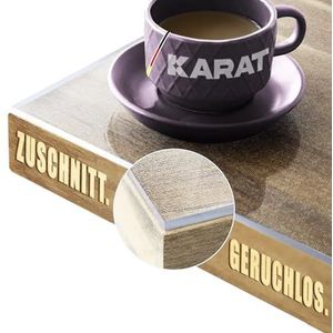 Kristalheldere film 2 mm afgeschuinde rand, transparant tafelkleed, tafelbescherming, Made in Germany, aangepaste afmetingen, grootte selecteerbaar (Breedte 50 cm x Lengte 280 cm