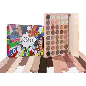 LHLXZQ 40 kleuren oogschaduw palet, multi-color make-up palette set, matte, flash parel en neon eyeshadow palette, dagelijks feest makeup tray#3