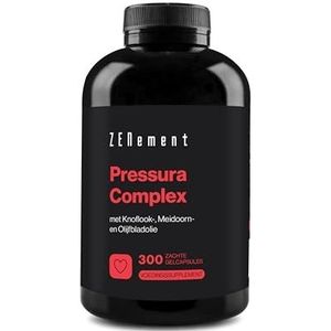 Zenement - Pressura Complex - 300 Softgel - Knoflook, Meidoorn, Olijfbladolie