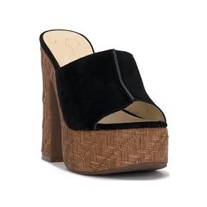 Jessica Simpson Xona2 sandaal voor dames, Zwart, 38.5 EU