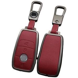 Autosleutel beschermhoes Voor A C E S G Klasse GLC CLE CLA GLB GLS Auto Zinklegering Lederen Sleutel Case Remote Shell W177 W205 W213 W222 X167 Voor Sleutel Shell(3)
