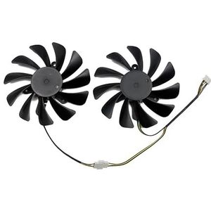 95mm koelventilator vervangen voor Zotac voor GeForce GTX 1070Ti 1080 Ti GTX1070 GTX1080Ti AMP Edition grafische kaartkoeling(NO logo)