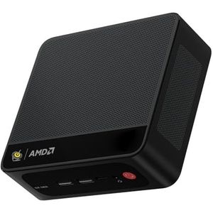 Beelink Mini-pc SER5 Mini-computer met AMD Ryzen 5 5500U (6C/12T, tot 4,0 GHz), AMD Radeon Graphic, 32G (16G*2) DDR4, 500G M.2 NVMe SSD, BT 5.2/WiFi 6/2500Mbps LAN/HDMI/DP/Type-C