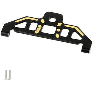 MANGRY Skid Plate Aandrijfas Ligger Zijframe Chassis Rails for Achter Body Post Mounts Links Staaf for AX24 1/24 RC auto Onderdelen (Color : Battery Cover)