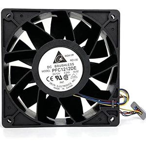 PFC1212DE 12038 12V 3.24A 12CM big wind quantity ant temperature control cooling fan