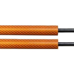 550 Mm Achterklep Lift Ondersteunt Kofferbak Kofferbak Gasveren Veren Dempers Voor SUZUKI Voor IGNIS II Terreinwagen 2003-2024(Orange carbon fiber)