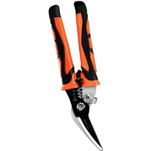 Multifunctionele metaalplaatschaar, rechte schaar, industriële professionele handgereedschap(Curved blade)