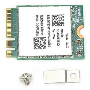 Draadloze netwerkkaart, dual-band netwerkkaart QCNFA344A wifi voor Bluetooth-chipmodel, draadloze module voor