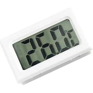 Mini Zwart Wit Digitale LCD Indoor Handige Temperatuursensor Vochtigheidsmeter Thermometer Hygrometer Gauge(Thermometer-01)