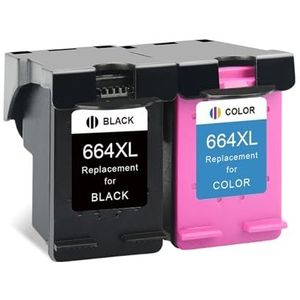 Inktcartridge for Deskjet 1115 2135 2675 3635 3775 4536 4538 5075 5275 printer XL(2pcs)