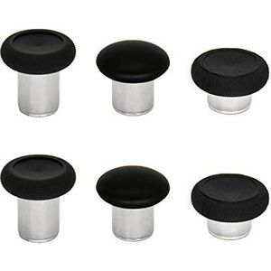 Metalen Thumbsticks Joysticks Knoppen Vervanging voor Xbox One Elite Controller (Model 1698) - Zwart