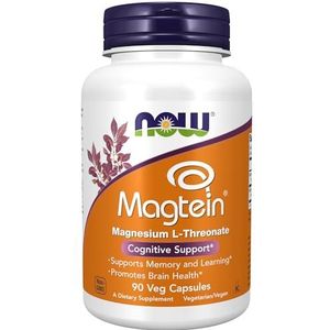 Now: Magtein - Magnesium L-Threonat - 90 veg. Kapseln