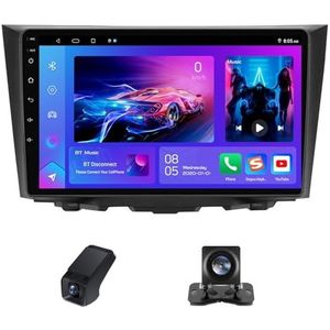 Android 14 autoradio geldt voor Suzuki Kizashi 2009-2015 met Carplay Android Auto WiFi 9 inch autoradio 2 Din met Bluetooth FM/GPS-navigatie stuurbediening achteruitrijcamera(X2)