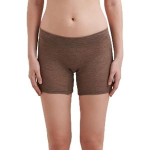 DILLING Short Van Merinowol Voor Dames Bruin melange 36