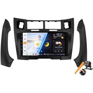 Y200s,Android 15.0 Autostereo Vervanging voor Yaris Vizi 2005-2011 Radio GPS Sat Navi 9'' Cartablet Multimedia Video Player FM BT Ontvanger met 4G WiFi Android Auto Carplay