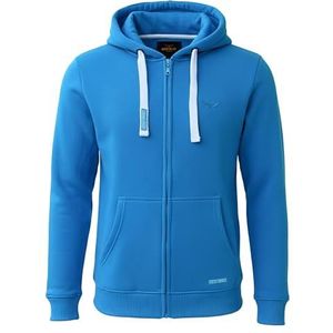 ROCK-IT Apparel I Heren PREMIUM Hoodie I Hooded Jacket met rits I Zachte stof met fleece binnenkant I Sweater Hoody I Maten S-5XL I Royal Blue 3XL