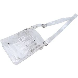 Schaar Pouch Holster, Kappers Kapper Tas Afneembare Gesp voor Kapper Kappers voor Haar Stylist voor Kappers(transparant)