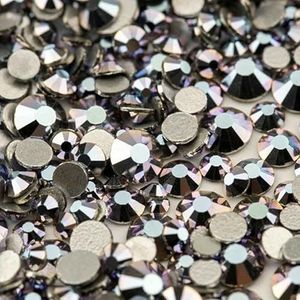 SS6-SS20 Mixformaat Glazen Strass Kristal Flatback Glitter Steen Nail Art Accessoires DIY Decoratie-Charm Night-Mixformaat (20g)