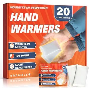 Bramble - Luchtgeactiveerde Zakwarmers - 20 Paar - Tot 10 Uur Warmte - Geurloos