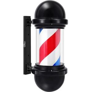 WDZD 40 cm Mini Rood Kapperspaal Barber Pole