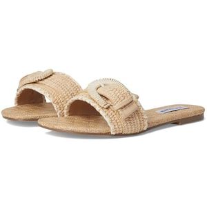 Steve Madden Merla sandaal voor dames, Natuurlijke Raffia, 37-38 EU