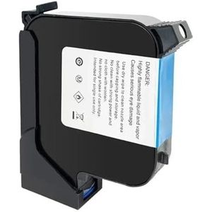 12.7 MM 2588 M Handheld Inkjet Printer Cartridge 12.7 Inkjet Printer Sneldrogende Inktcartridge Breed printmateriaal(Blue)