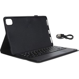11 Inch Tablettoetsenbord, Lichtgewicht Verwijderbare Magnetische Tablethoes met Toetsenbord voor Mi Pad 5 en 5 Pro (BLACK)