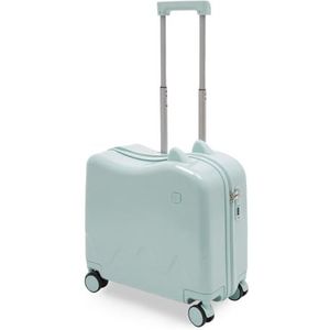 LÄSSIG Adventure Kindertrolley, kinderbagage, reiskoffer met pakriemen en wielen vanaf 3 jaar, voor kinderen, groen LÄSSIG Adventure Kindertrolley, kinderbagage, reiskoffer met pakriemen en wielen vanaf 3 jaar, voor kinderen, groen