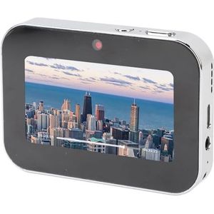 64 MP 4K Digitale Camera, D6 3 '' Digitale Point-and-shoot-camera met Aanraakscherm voor Fotografie en Video, Ingebouwde Flitser, Muziekspeler, Spraakrecorder, Wekker,