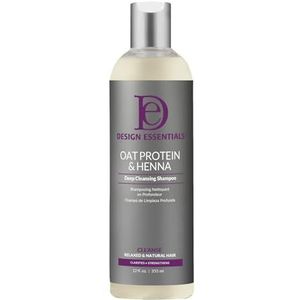 Design Essentials Oak Protein & Henna Fuller Thicker Stronger Deep Cleansing Shampoo