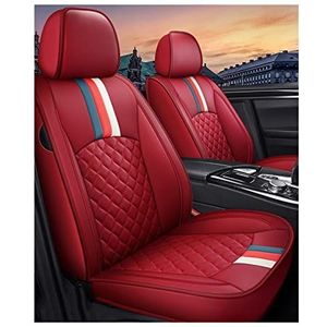 Stoelhoezen Beschermhoezen 5 Seat Auto Seat Cover Voor Nissan Voor X-trail Voor Versa 350z 307z Voor Sulphy Voor Teana Voor Sentra Voor Maxima Voor Murano(Rood,B)
