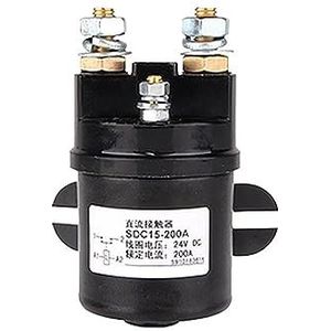 EXHOYAJB 1 x DC-bescherming SDC15-100A 200A 300A voor elektrische pompaccuauto van SPST 1NO BMC-materiaal 6/12/24/36/48/60/72/84/120 V (200A, 1NO-72V)