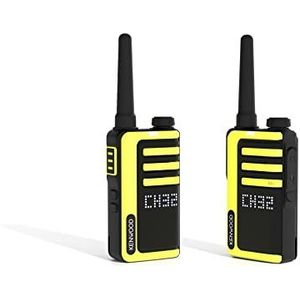 KENWOOD UBZ-LJ9SET PMR446 FM Handheld Radio Set (2 Pack) - Registration and Fee Free, Up to 6 km Range 32 Channels