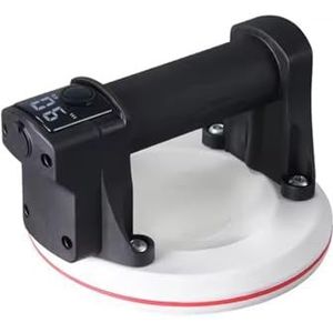 Glazen zuignappen, Elektrische vacuümzuignap 6-inch Smart Display Lifter 200KG belasting 2000mAh batterij Inclusief opbergdoos, voor het optillen van glas, tegels en platen