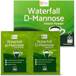 Waterval D-Mannose Instant Poeder Sachets (10 x 3g) - Cystitis & UTI Relief - SC Nutra