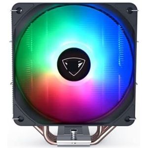 CPU-ventilator K4-SE ARGB Silent for Desktop 1700 heatpipe koeler, luchtkoeling, ondersteunt AMD